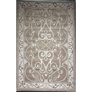 سجاد تركي عنتاب 8487A بيج غامق مقاس 200*300
