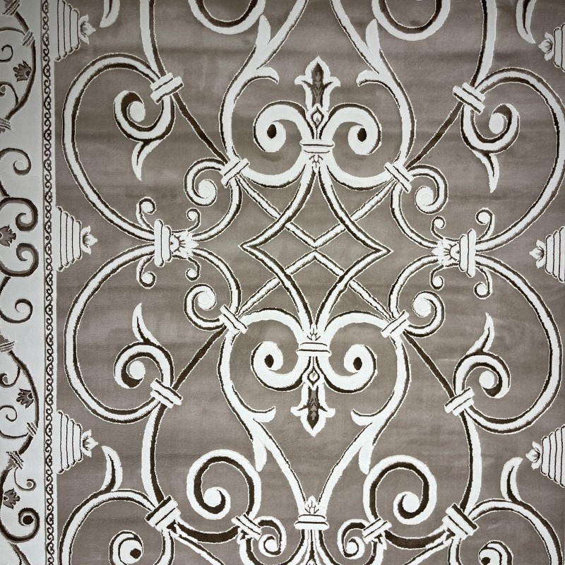 سجاد تركي عنتاب 8487A بيج غامق مقاس 400*500