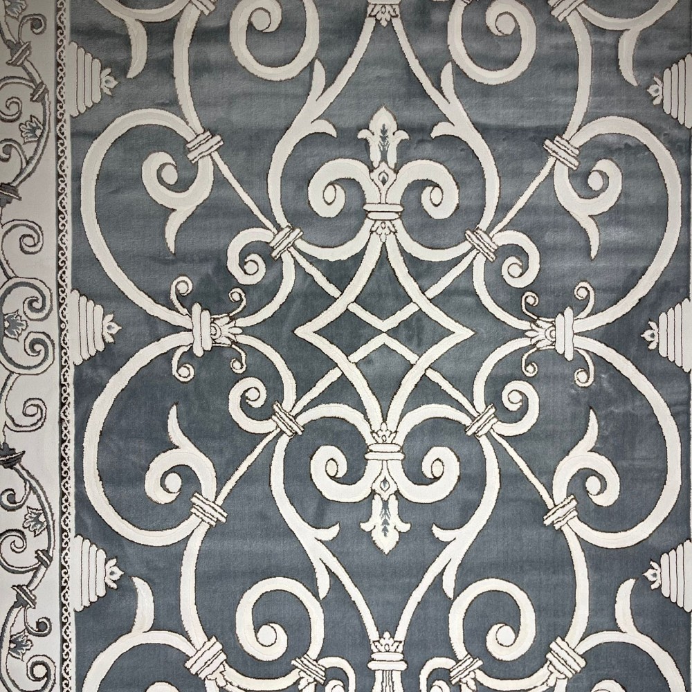 سجاد تركي عنتاب 8487A رصاصي مقاس 50*80