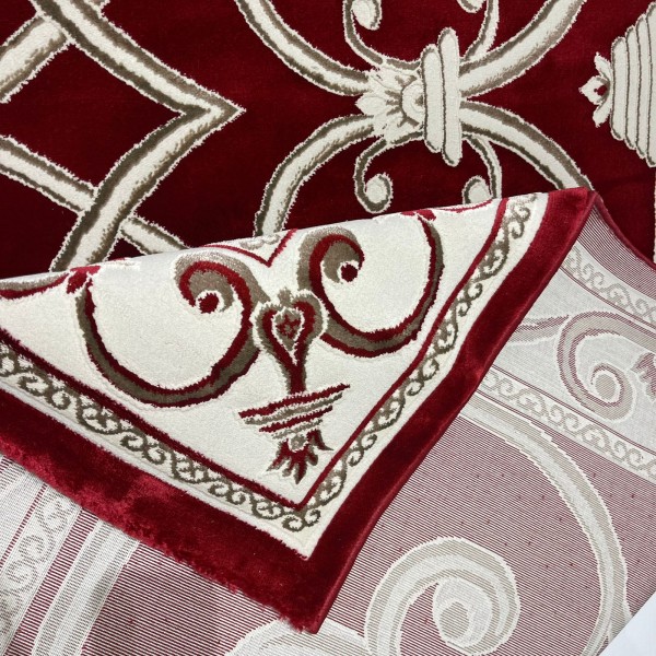 سجاد تركي عنتاب 8487A احمر مقاس 100*300
