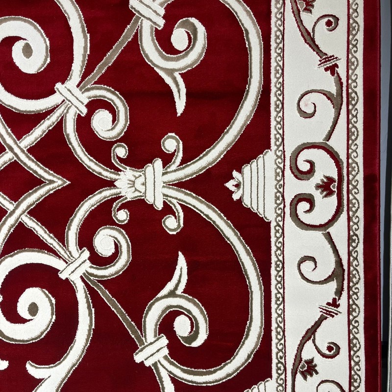 سجاد تركي عنتاب 8487A احمر مقاس 50*80