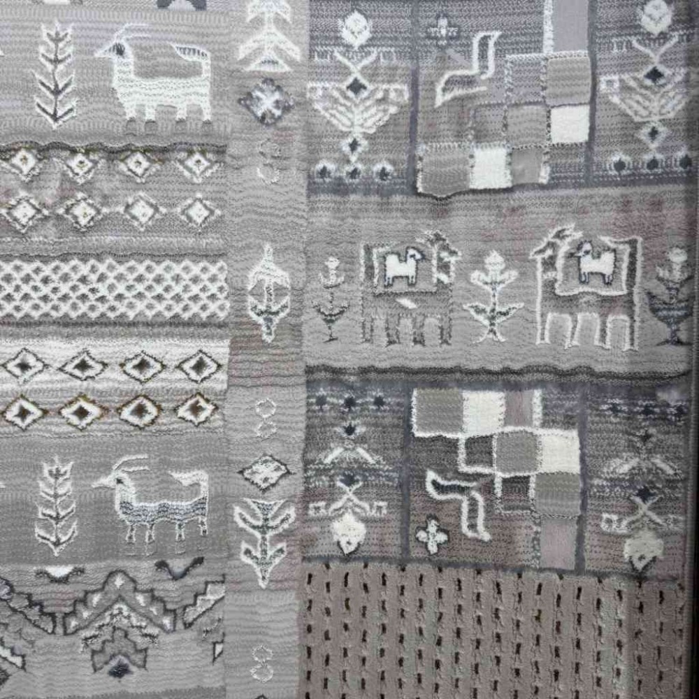 سجاد تركي ارموني 8358A رصاصي فاتح مقاس 50*80