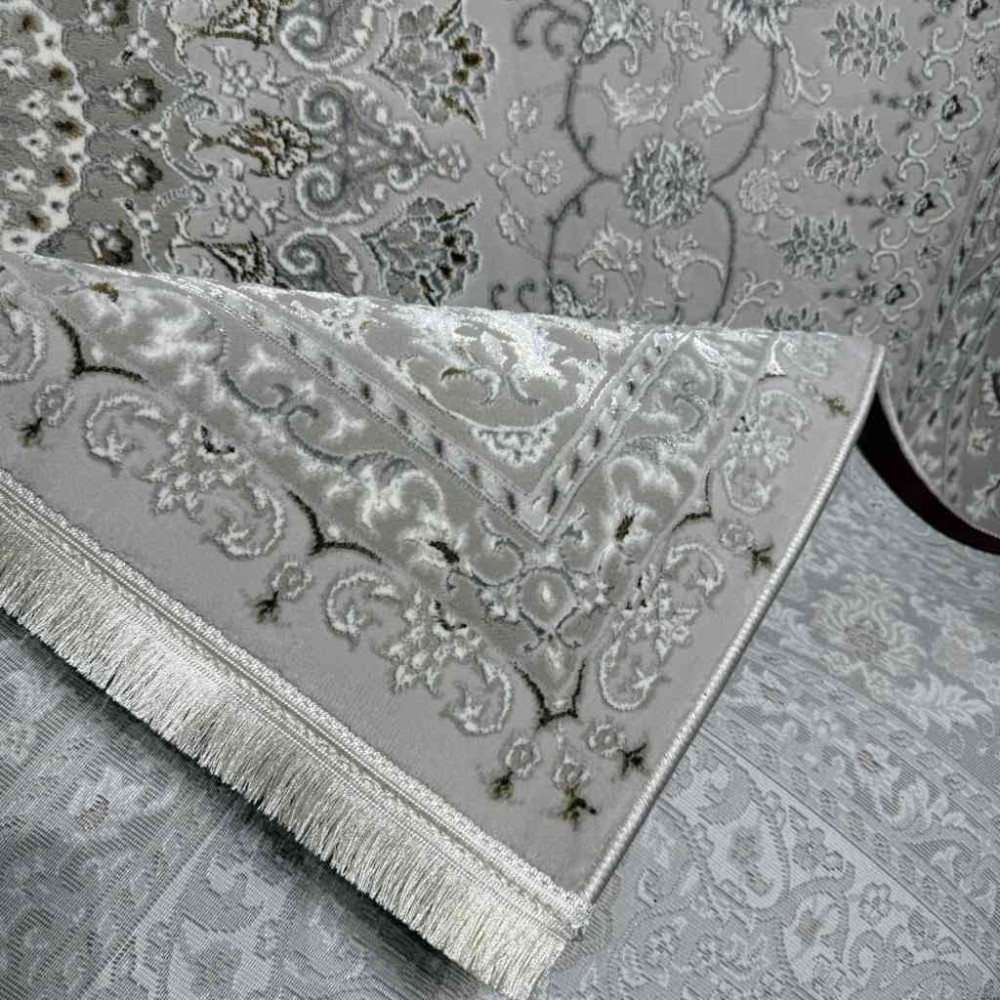 سجاد تركي ارموني 8306A رصاصي مقاس 50*80