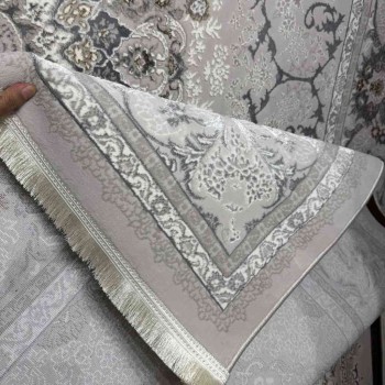 سجاد تركي ارموني 8614K رصاصي فاتح مقاس 300*400