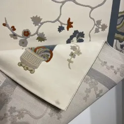 سجاد تركي نيو بوهيمي بهار 9787A سماوي مقاس 200*300