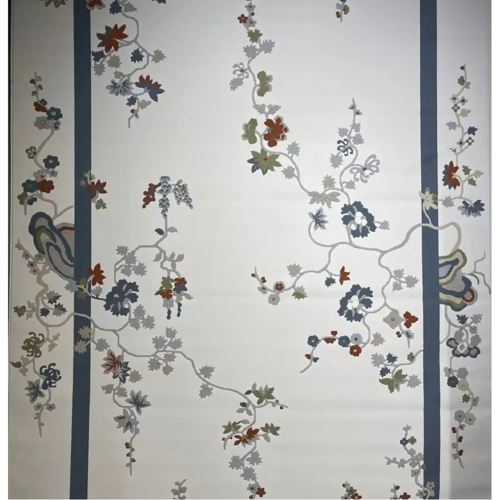 سجاد تركي نيو بوهيمي بهار 9787A سماوي مقاس 200*300
