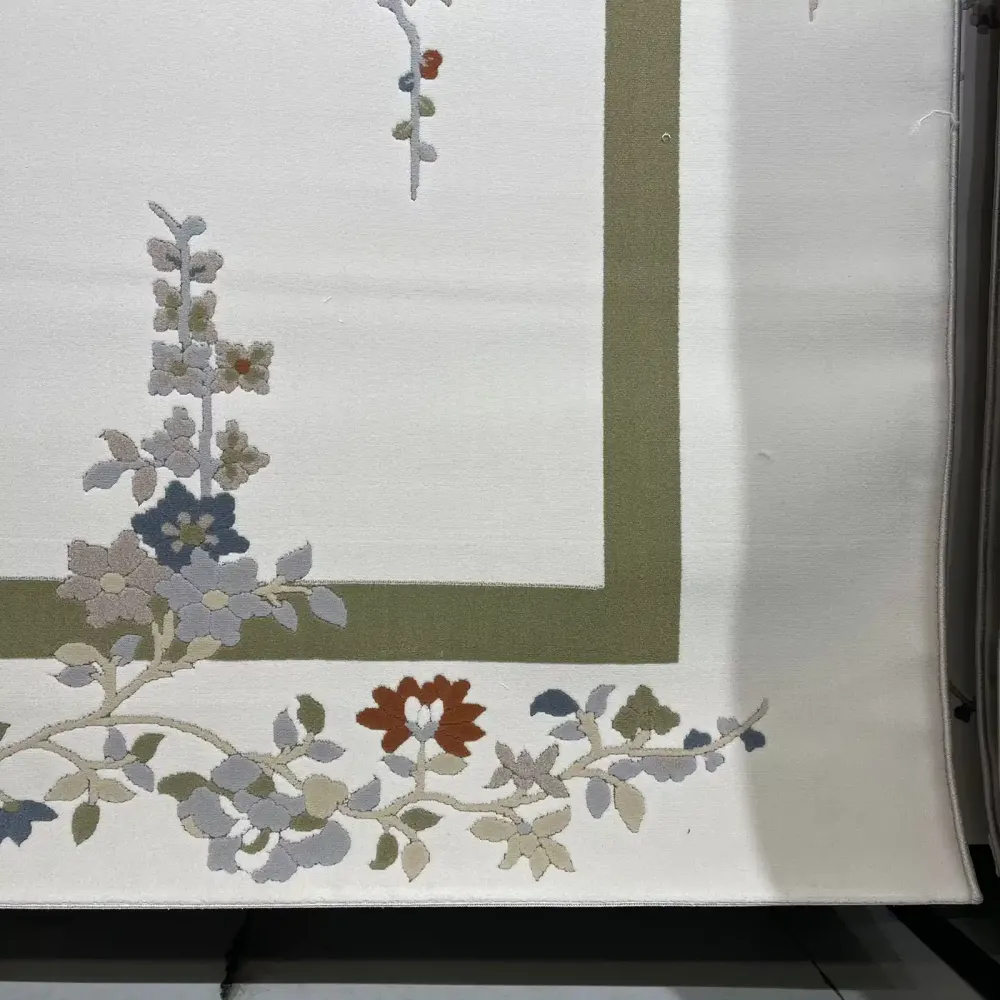 سجاد تركي نيو بوهيمي بهار 9787A اخضر مقاس 400*500