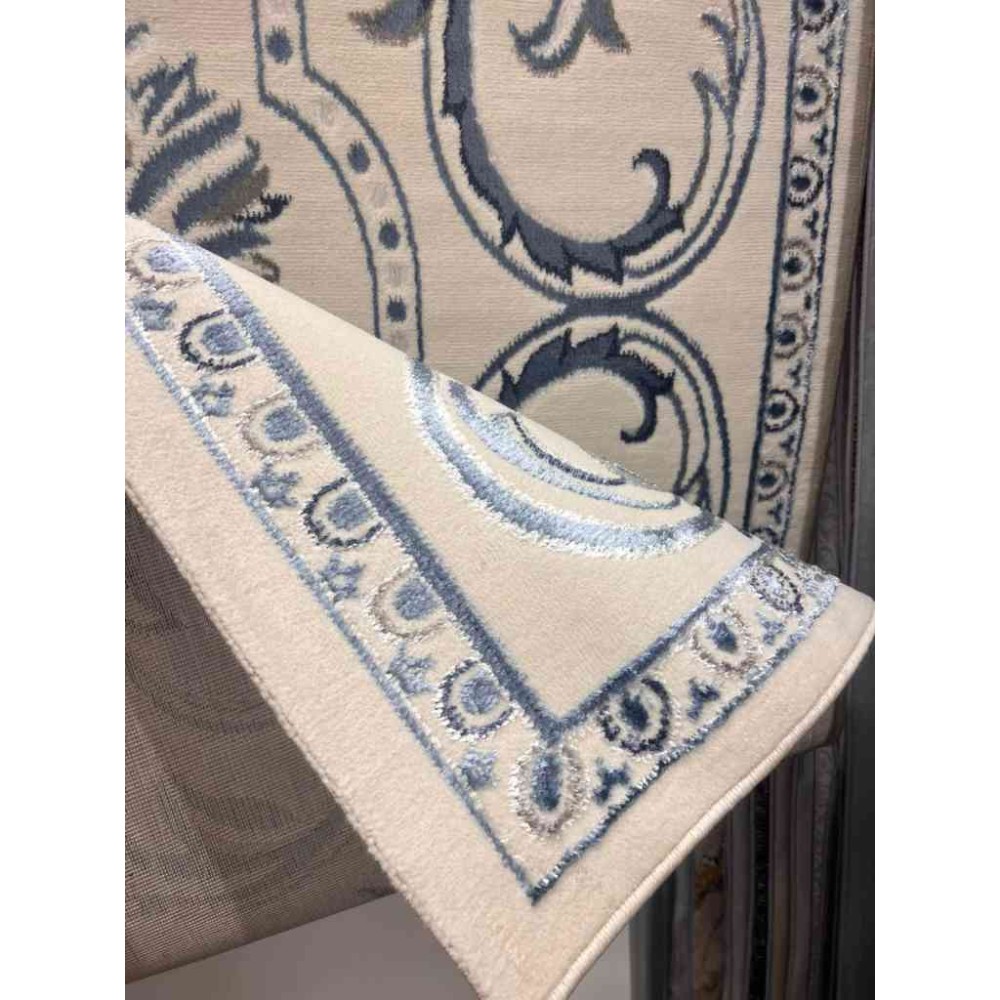 سجاد بانكو تركي 0003A لون سماوي مقاس 50*80