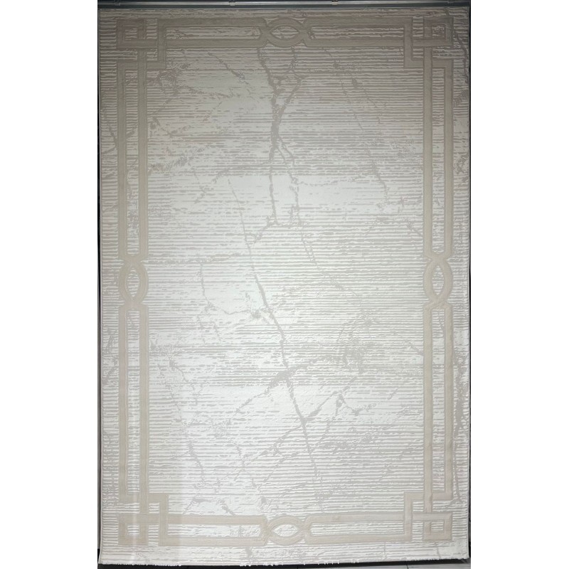 سجاد تركي اطار برواز 9224A بيج مقاس 200*300
