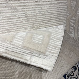 سجاد تركي اطار برواز 9224A بيج مقاس 150*220