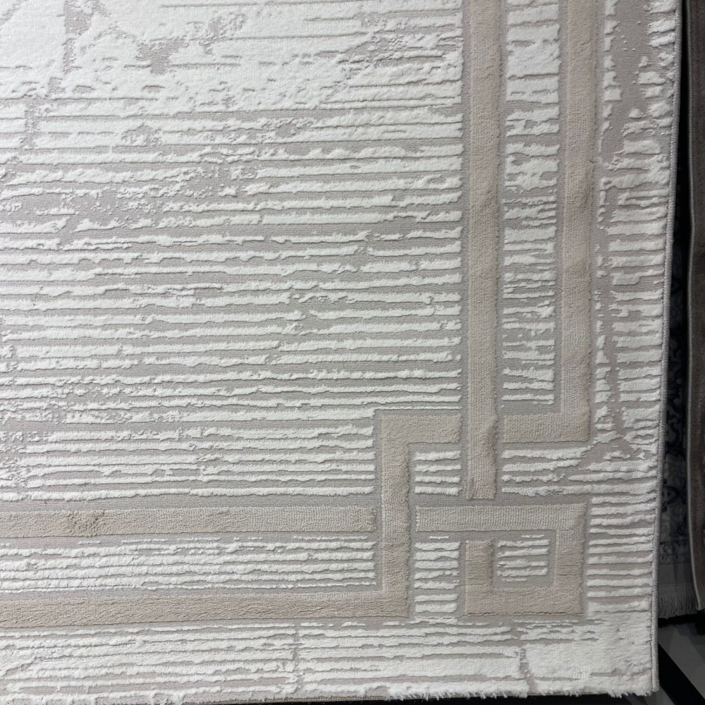 سجاد تركي اطار برواز 9224A بيج مقاس 300*400