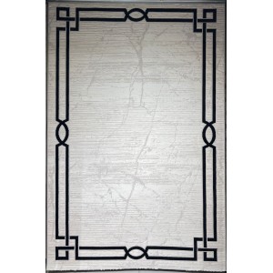 سجاد تركي اطار برواز 9224A اسود مقاس 200*300