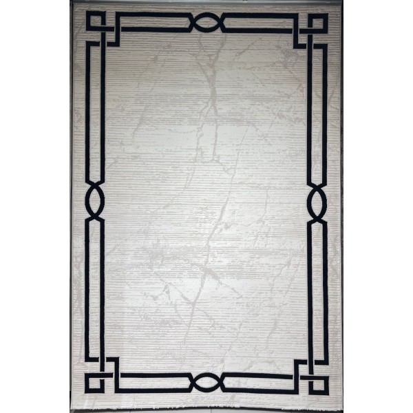 سجاد تركي اطار برواز 9224A اسود مقاس 250*350