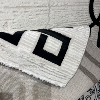 سجاد تركي اطار برواز 9224A اسود مقاس 100*300