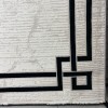 سجاد تركي اطار برواز 9224A اسود مقاس 250*350
