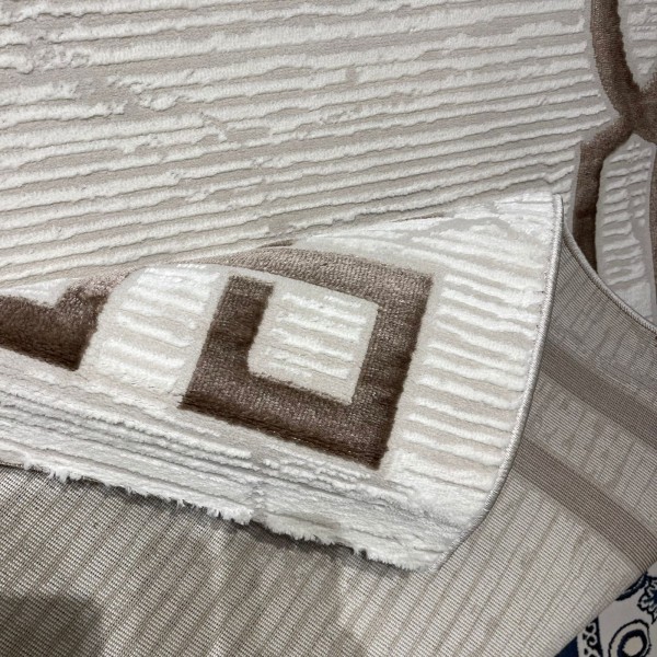 سجاد تركي اطار برواز 9224A بني مقاس 200*300