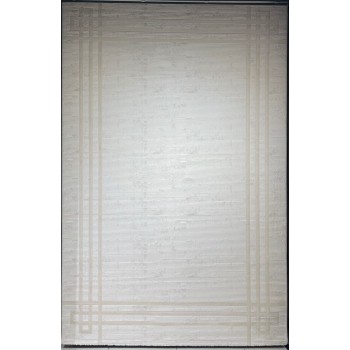 سجاد تركي اطار برواز 9134A بيج مقاس 100*300