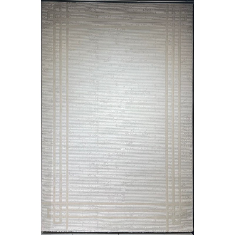 سجاد تركي اطار برواز 9134A بيج مقاس 100*300