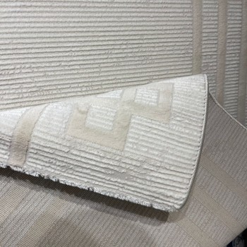 سجاد تركي اطار برواز 9134A بيج مقاس 100*300