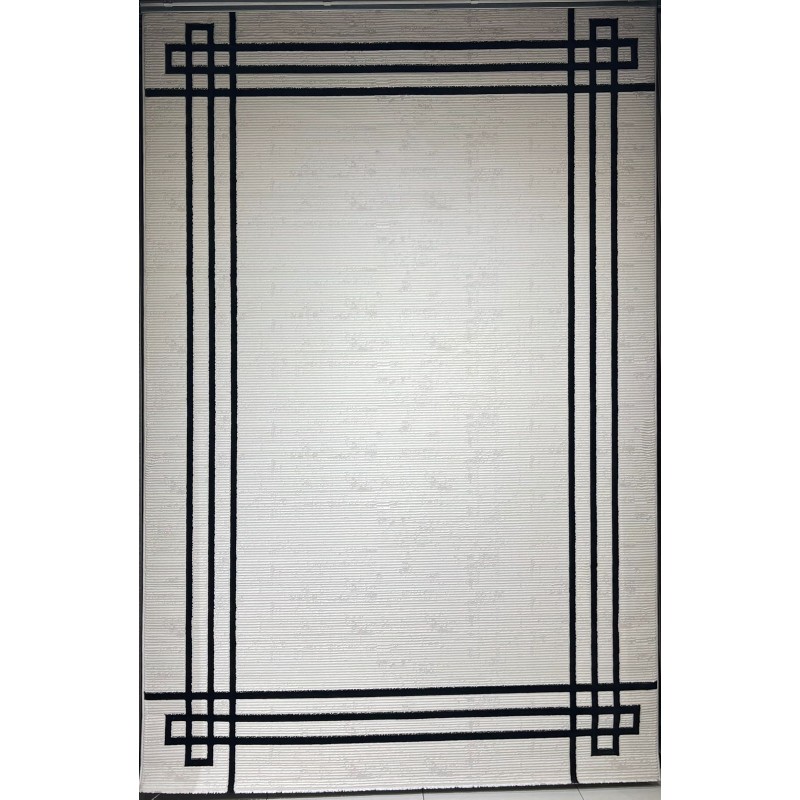 سجاد تركي اطار برواز 9134A اسود مقاس 250*350