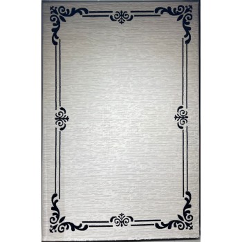 سجاد تركي اطار برواز 9185A اسود مقاس 100*300