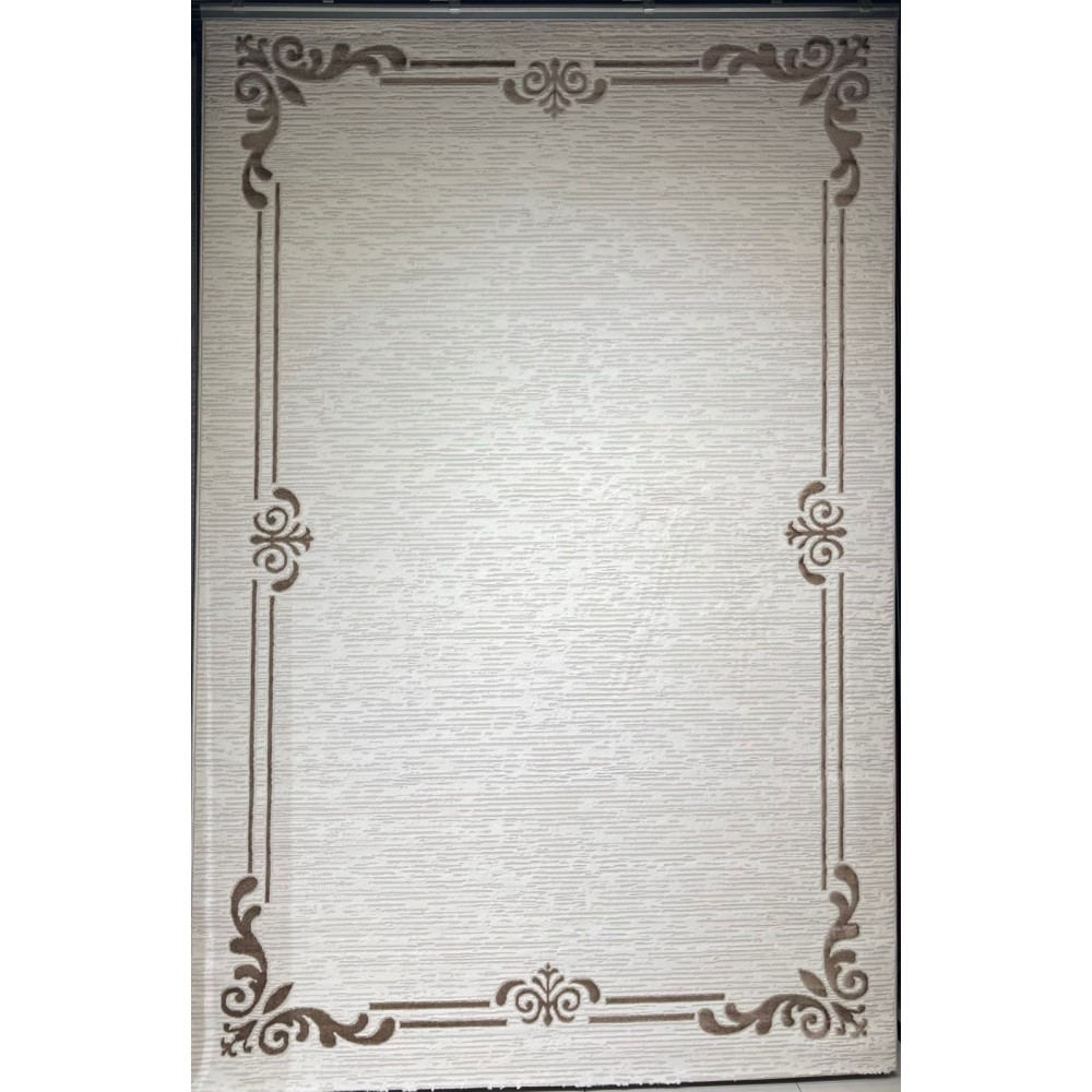 سجاد تركي اطار برواز 9185A بني مقاس 100*300