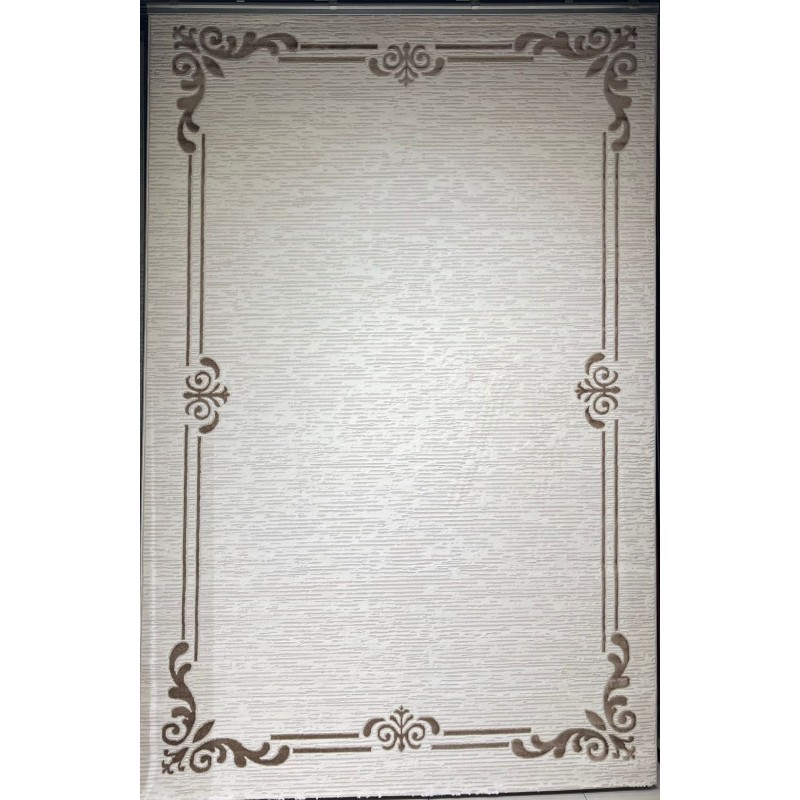 سجاد تركي اطار برواز 9185A بني مقاس 100*300