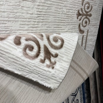 سجاد تركي اطار برواز 9185A بني مقاس 100*300