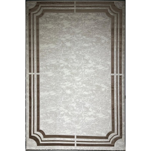سجاد تركي اطار برواز 9225A بني مقاس 200*300