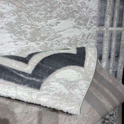 سجاد تركي اطار برواز 9225A رصاصي مقاس 100*300