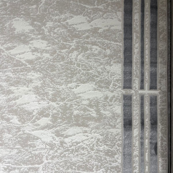 سجاد تركي اطار برواز 9225A رصاصي مقاس 150*220