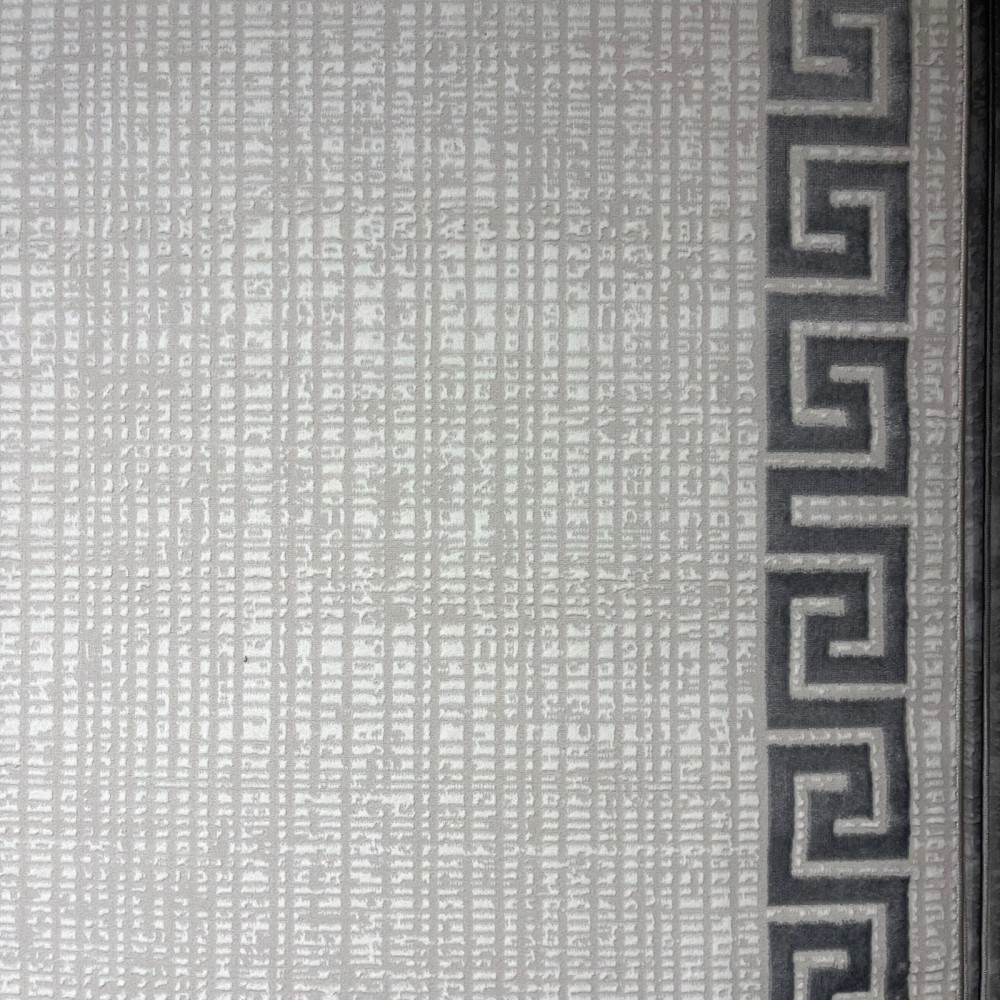 سجاد تركي اطار برواز 9228A رصاصي مقاس 100*300