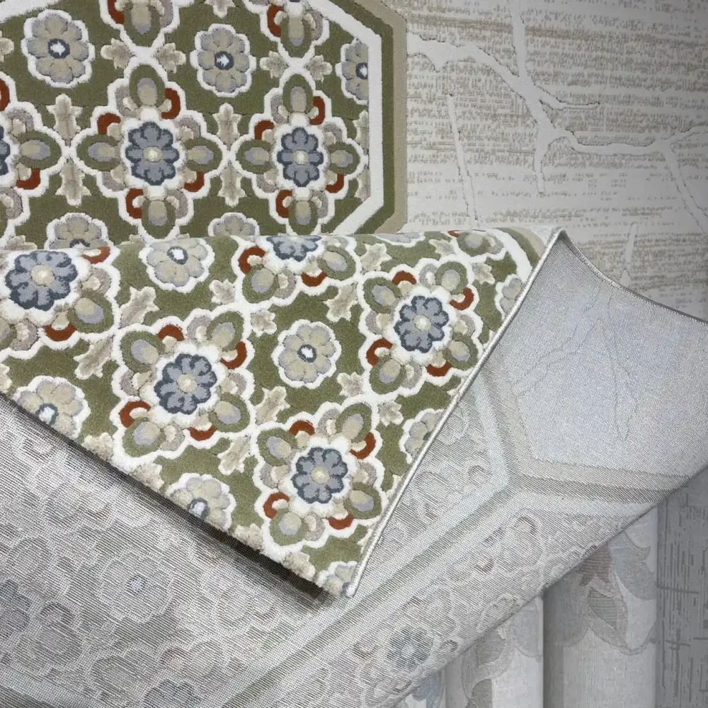 سجاد تركي بيلا 9808A اخضر مقاس 300*400