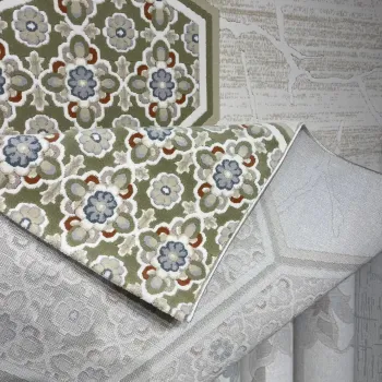 سجاد تركي بيلا 9808A اخضر مقاس 300*400