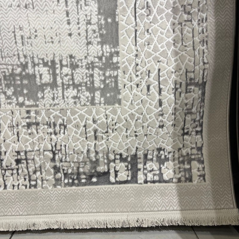 سجاد تركي ديور بلاس 7271H رصاصي مقاس 100*300