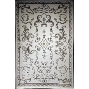 سجاد تركي ايلاف 9104A كريم بولي مقاس 100*200