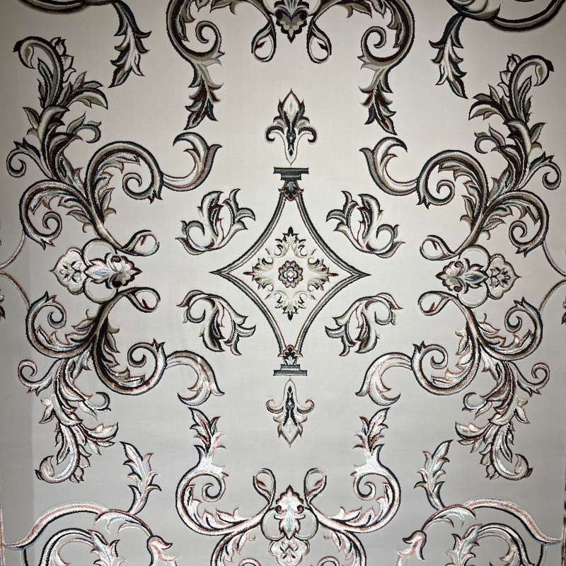سجاد تركي ايلاف 9104A كريم بولي مقاس 50*80