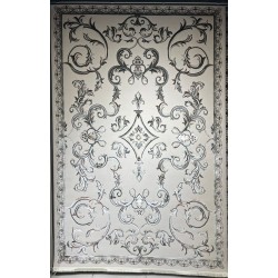 سجاد تركي ايلاف 9104A سماوي غامق مقاس 400*500