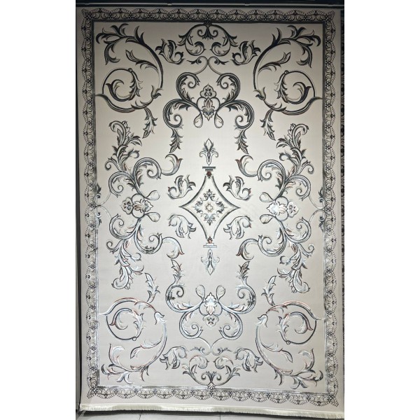 سجاد تركي ايلاف 9104A سماوي غامق مقاس 250*350