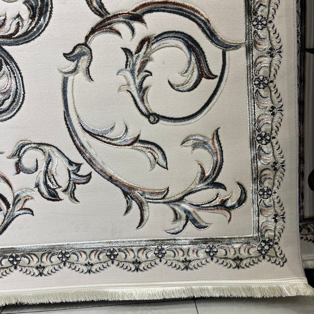 سجاد تركي ايلاف 9104A سماوي غامق مقاس 400*500