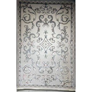 سجاد تركي ايلاف 9104A رصاصي مقاس 80*150