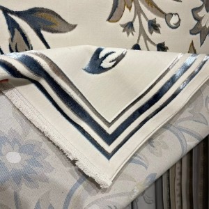 سجاد تركي هيلتون 9804A سماوي مقاس 300*400