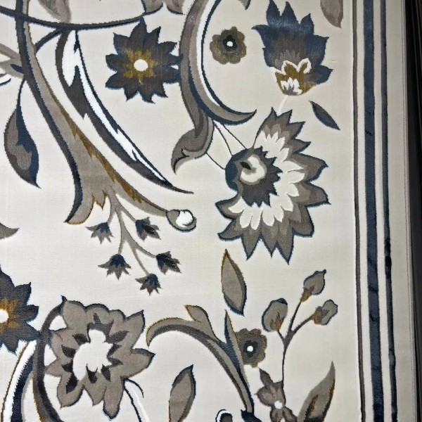 سجاد تركي هيلتون 9804A سماوي مقاس 400*600
