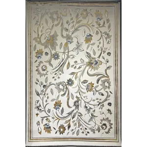 سجاد تركي هيلتون 9804A ذهبي مقاس 50*80
