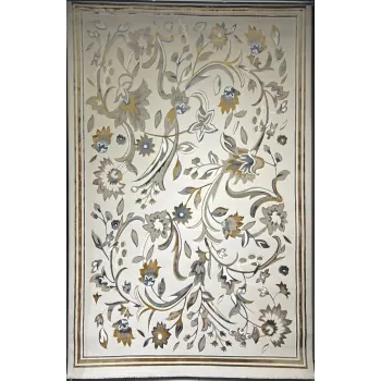 سجاد تركي هيلتون 9804A ذهبي مقاس 200*300