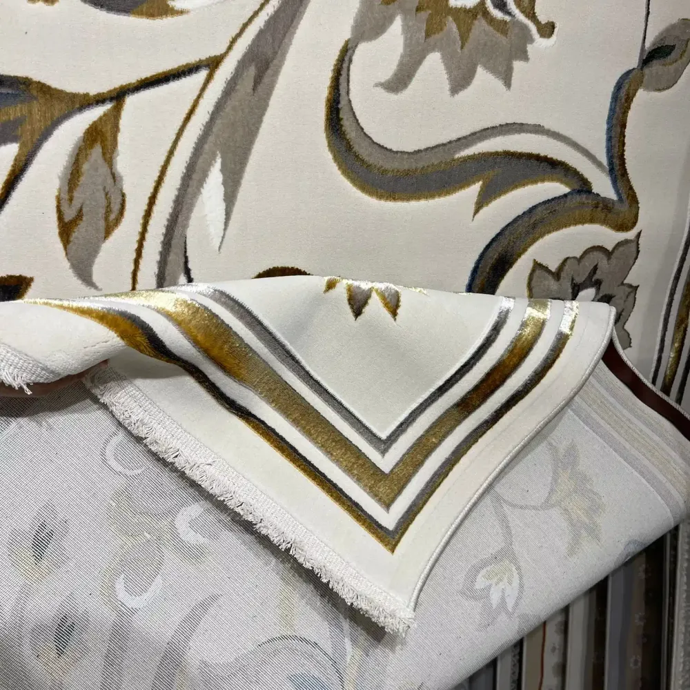 سجاد تركي هيلتون 9804A ذهبي مقاس 50*80 سجاد تركي هيلتون 9804A ذهبي مقاس 50*80