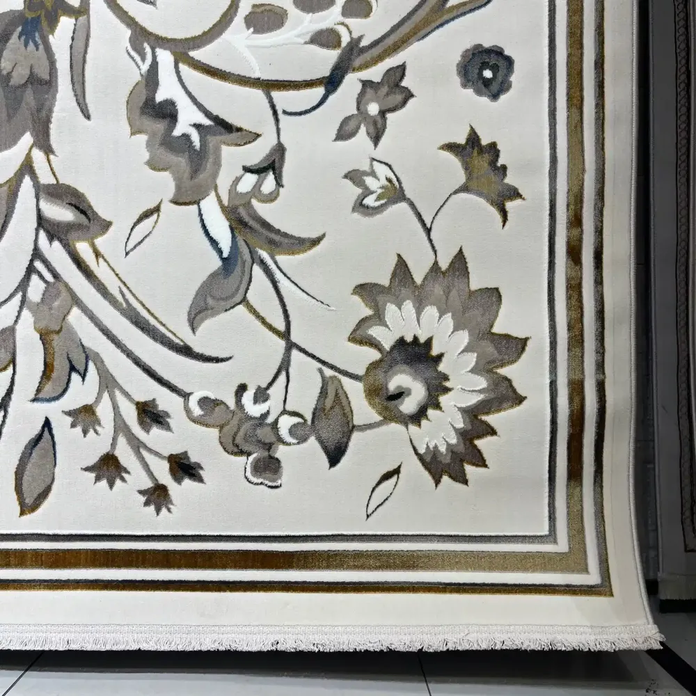 سجاد تركي هيلتون 9804A ذهبي مقاس 50*80 سجاد تركي هيلتون 9804A ذهبي مقاس 50*80