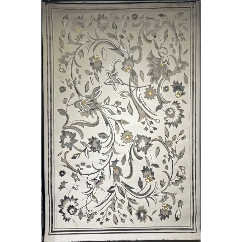 سجاد تركي هيلتون 9804A رصاصي مقاس 250*350