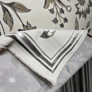سجاد تركي هيلتون 9804A رصاصي مقاس  100*200