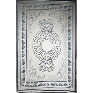 سجاد تركي هيلتون 9668A بيج مقاس  100*300